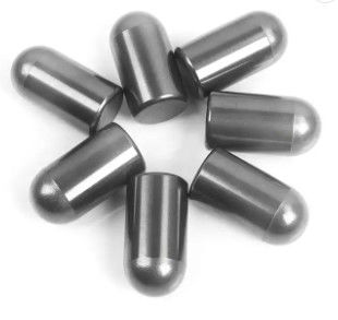 Pièces d'usure de meulage de rouleaux HPGR Goujons en carbure de tungstène HRA89